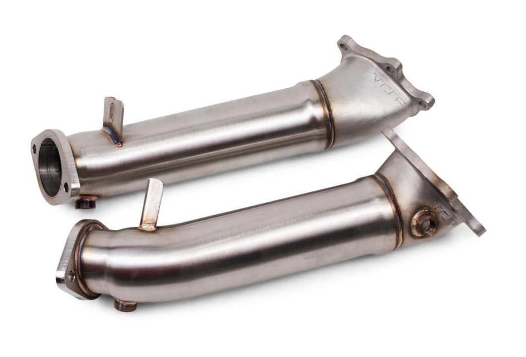 VR Speed Factory VRSF Nissan GTR 3.5″ Race Cast Bellmouth Downpipes – 20352010 - view 1