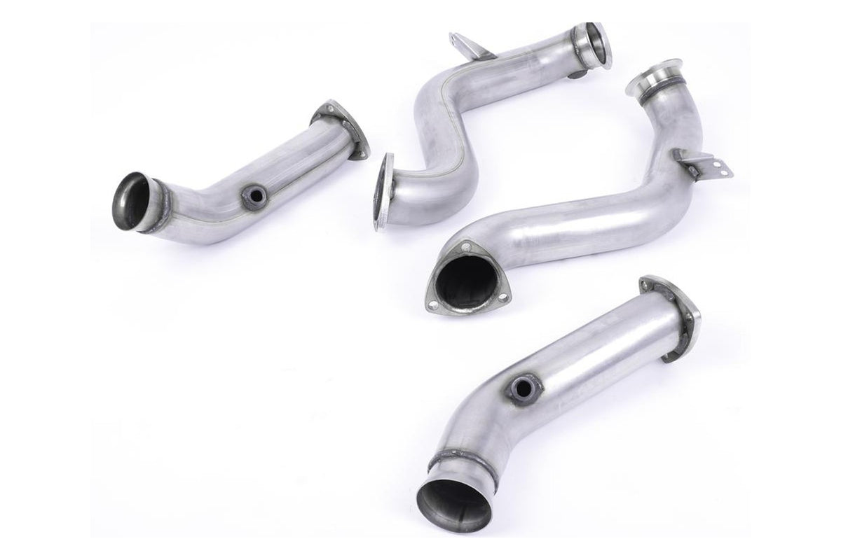 Milltek Sport Large-bore Downpipes and Cat Bypass Pipes for Mercedes C63