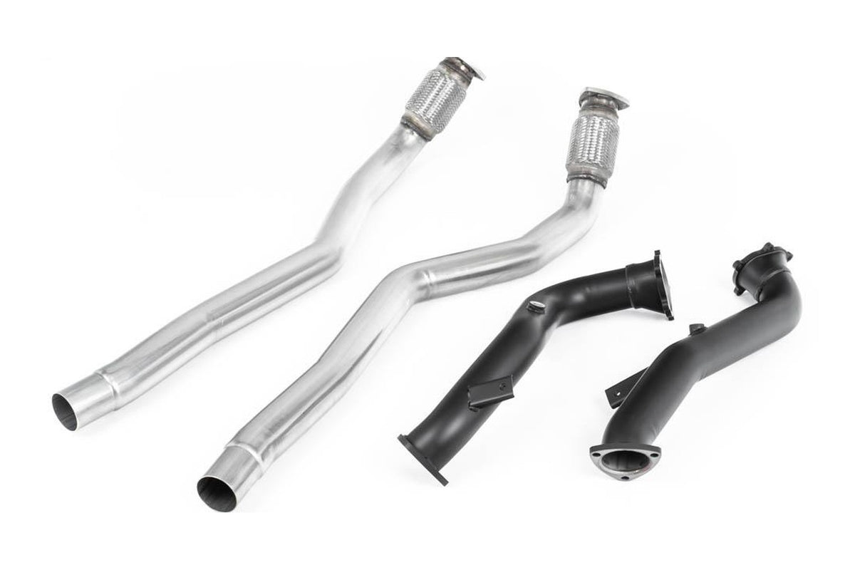 Milltek Sport Larger-bore 76mm Downpipes for Audi RS6/RS7 C7