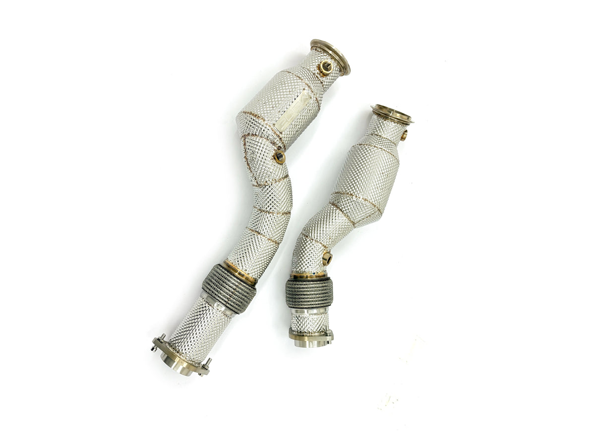 MODE Design Catted w. Heatshield Downpipe X3M F97 X4M F98 S58