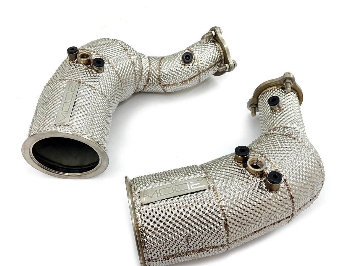 MODE Design Decatted Downpipes for Audi RS4 RS5 B9