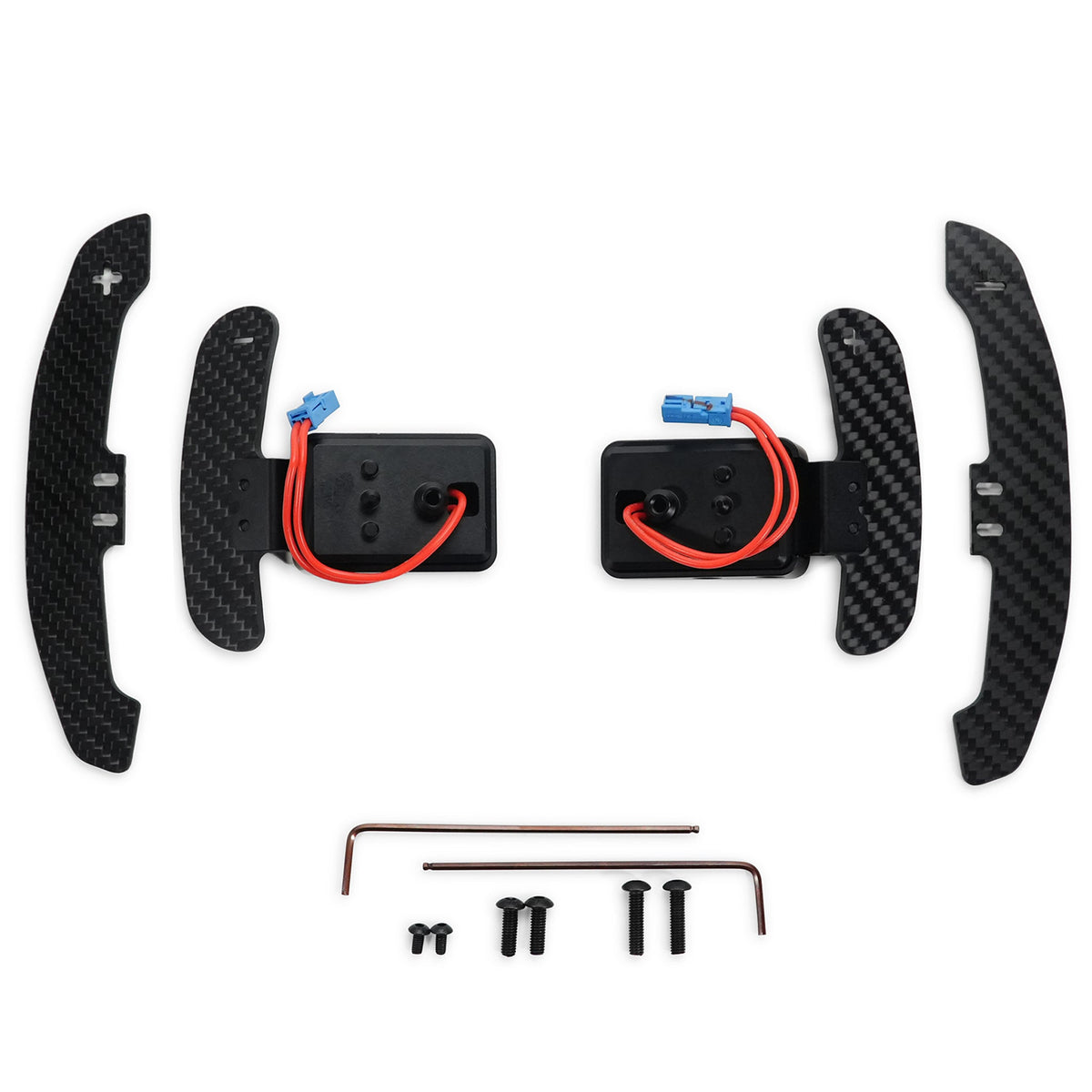 MODE Design Magnetic GT3 Style Billet Alloy Full Replacement Paddle Shifters (OEM Fit) for BMW G-Series M2 G87 M3 G80 G8