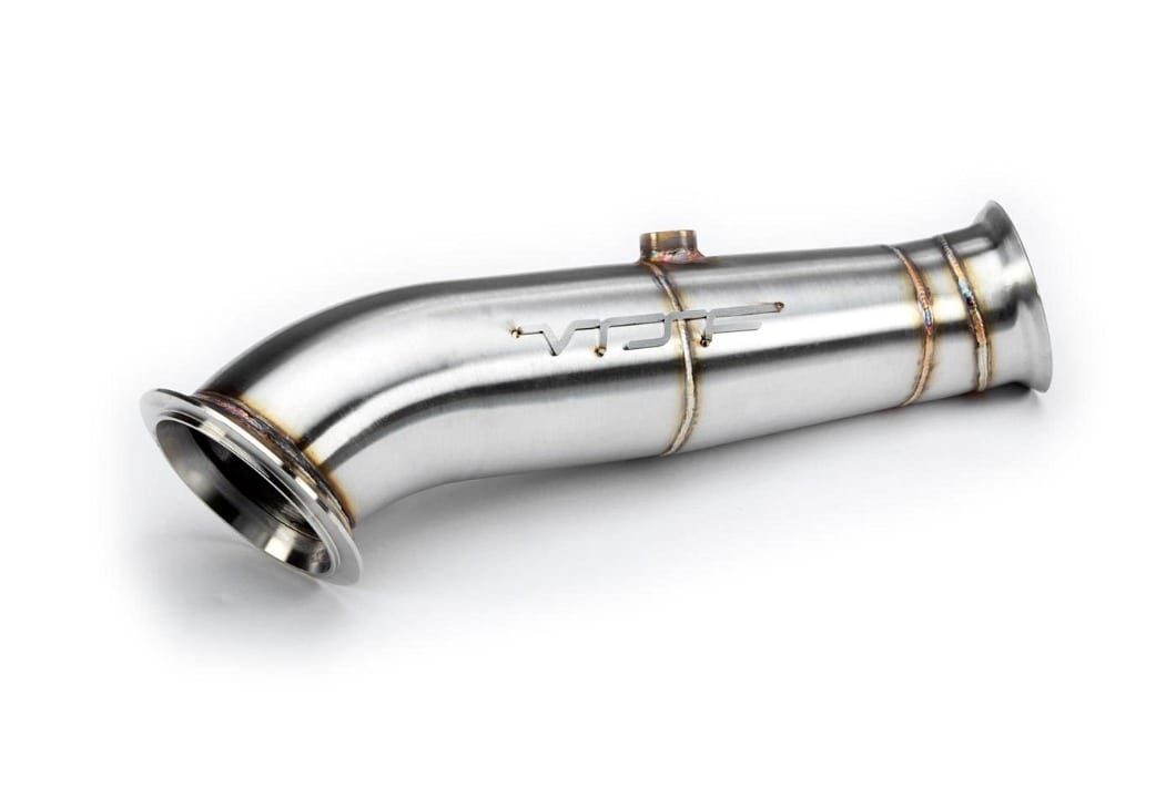 VR Speed Factory VRSF Downpipe Upgrade for 2015 – 2018 BMW X4 M40i & M40iX N55 F26 - view 1