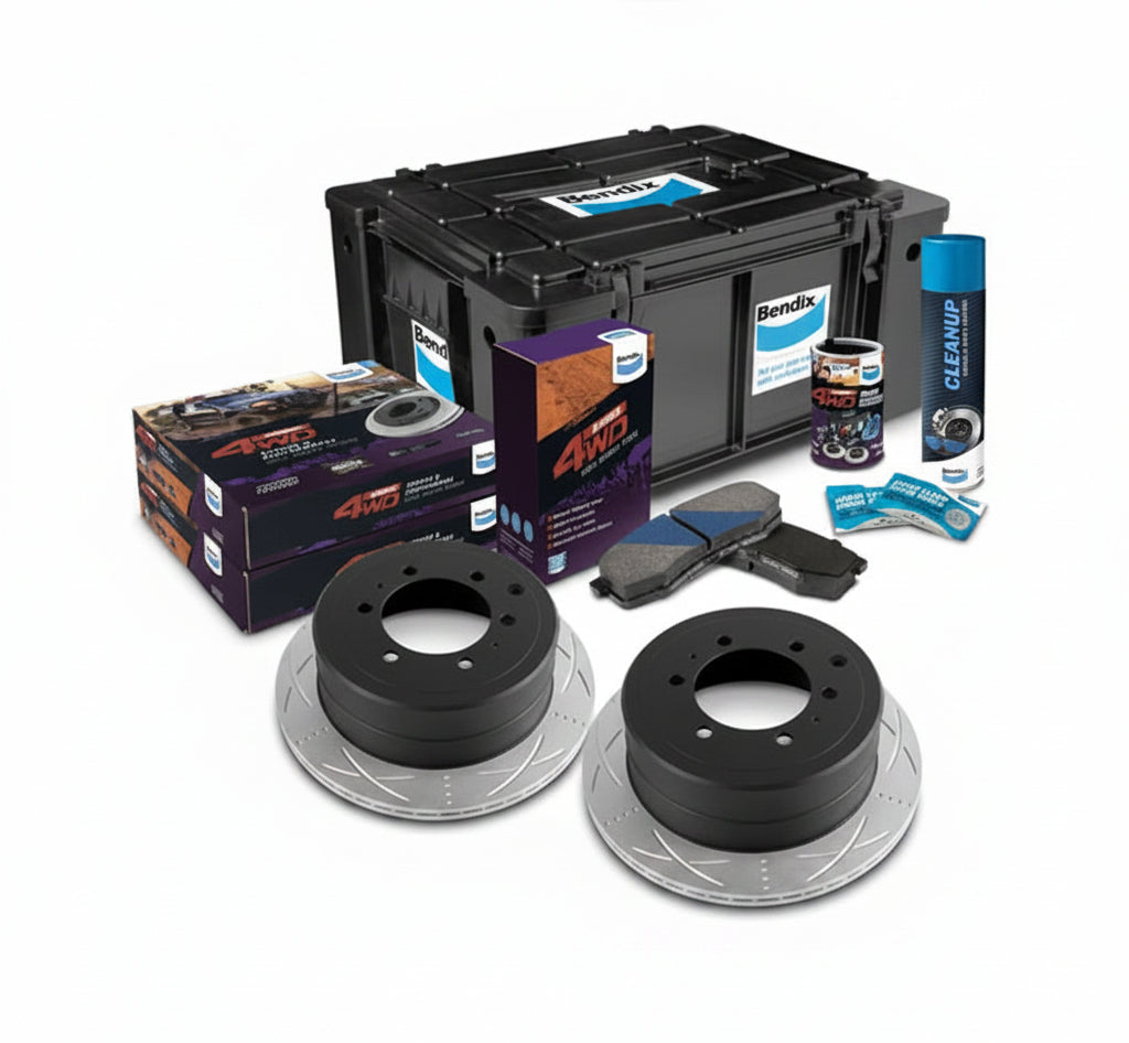 Bendix Ultimate 4WD Brake Upgrade Kit Rear Amarok 3.0 V6 TDI