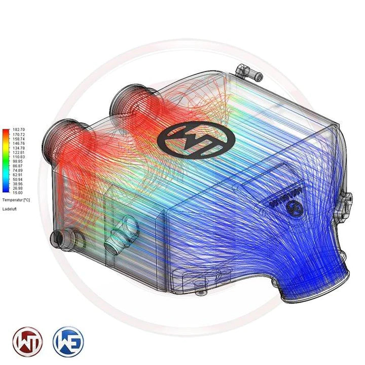 Wagner Tuning BMW M3 M4 F80 F82 F83 S55 Competition Water to Air Intercooler Kit - 200001124.LOGO - view 2