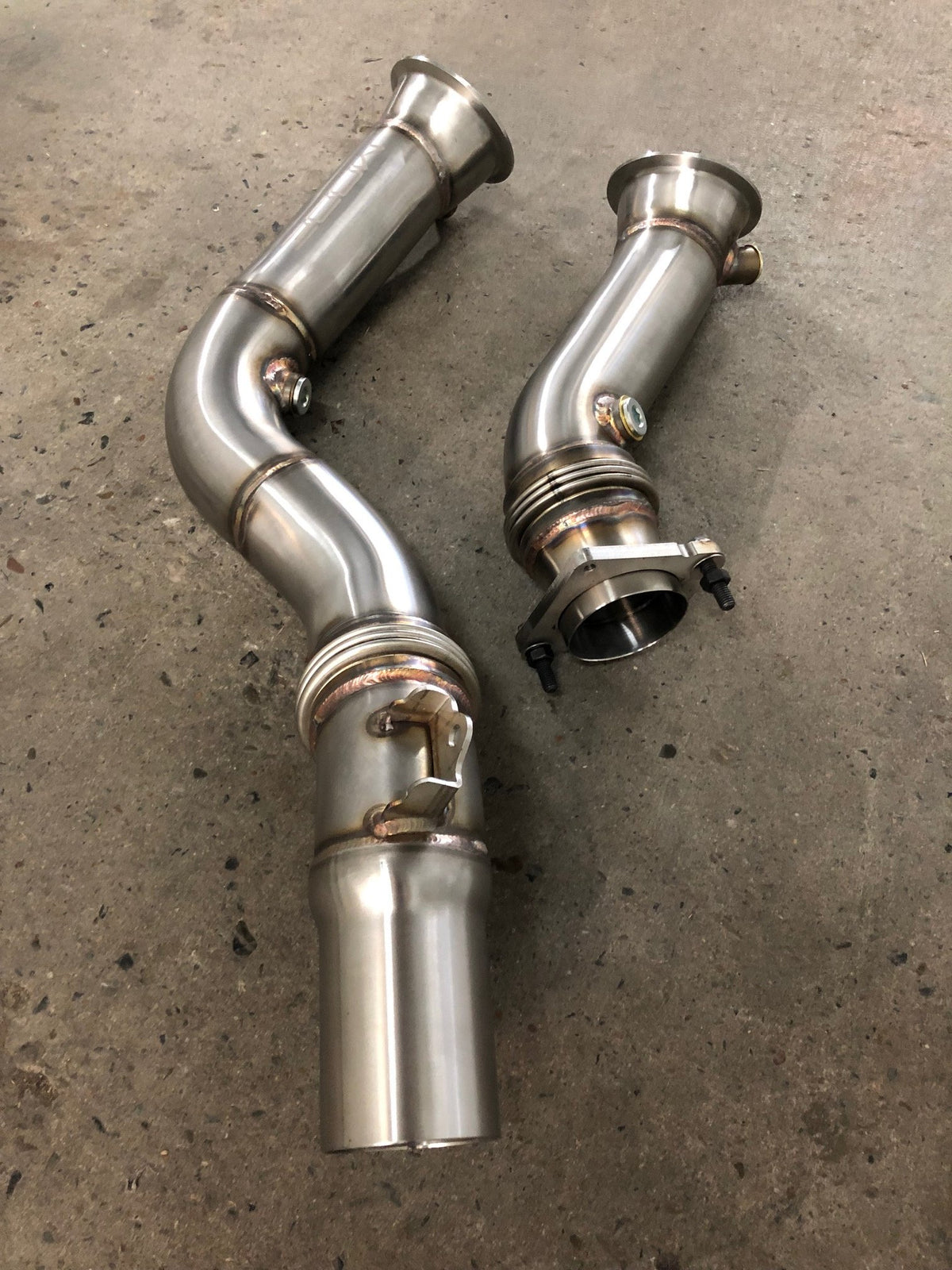 MODE Design Performance Decatted/Catless Downpipe suits BMW M2 Competition (F87) & M3/M4 (F80/F82) S55