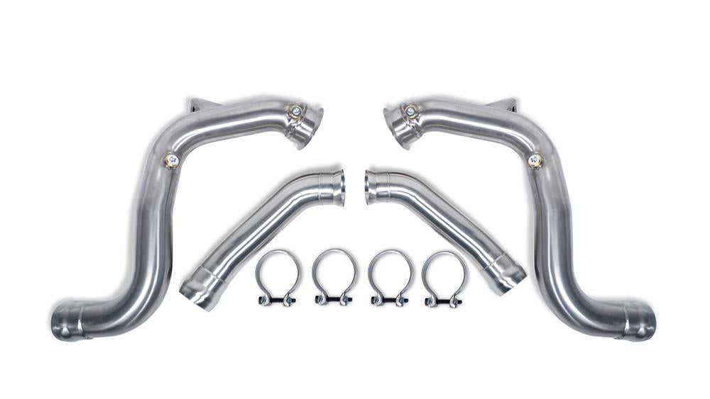 MODE Design Performance Decatted/Catless Downpipes V2.0 (3.5") suits Mercedes Benz C63s W205 AMG Sedan, Coupe & Wagon