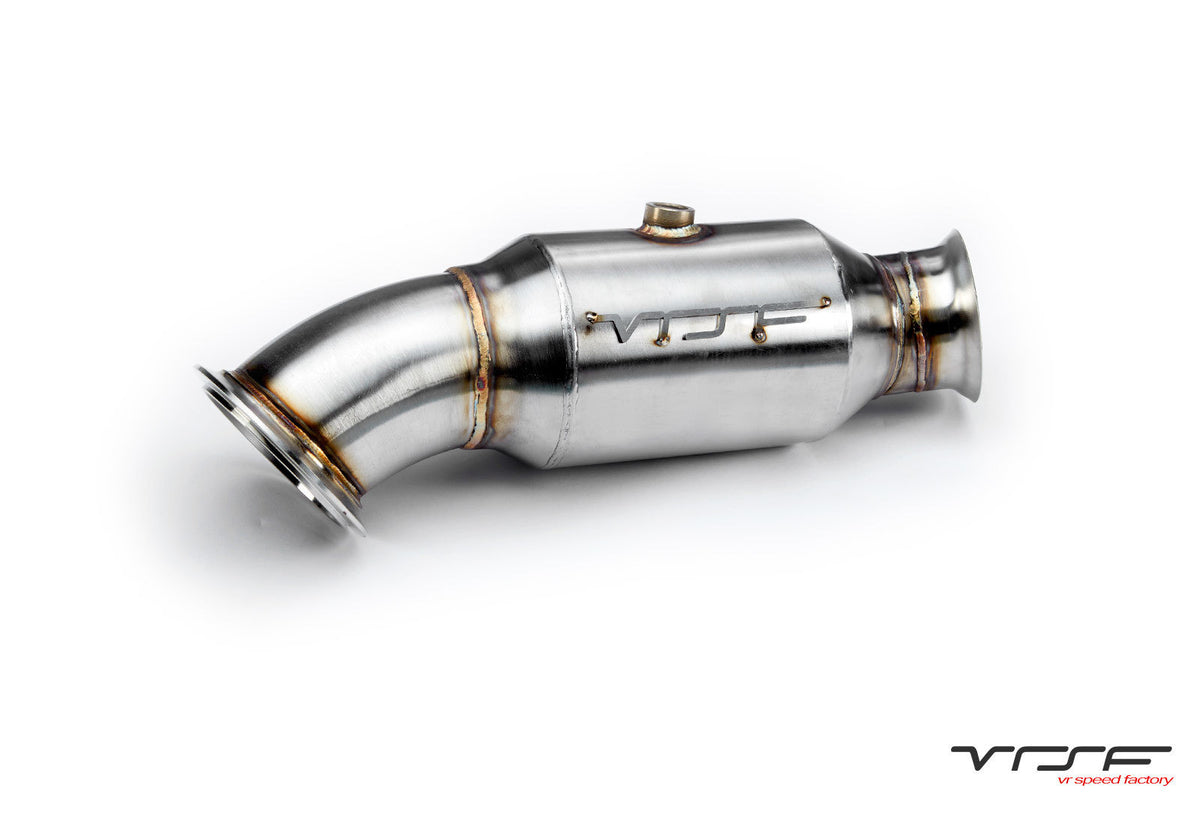VR Speed Factory VRSF N55 Downpipe Upgrade for 2012 – 2018 BMW M135i, M235i, M2, 335i & 435i F20/F21/F22/F30/F32/F33/F87 - view 2