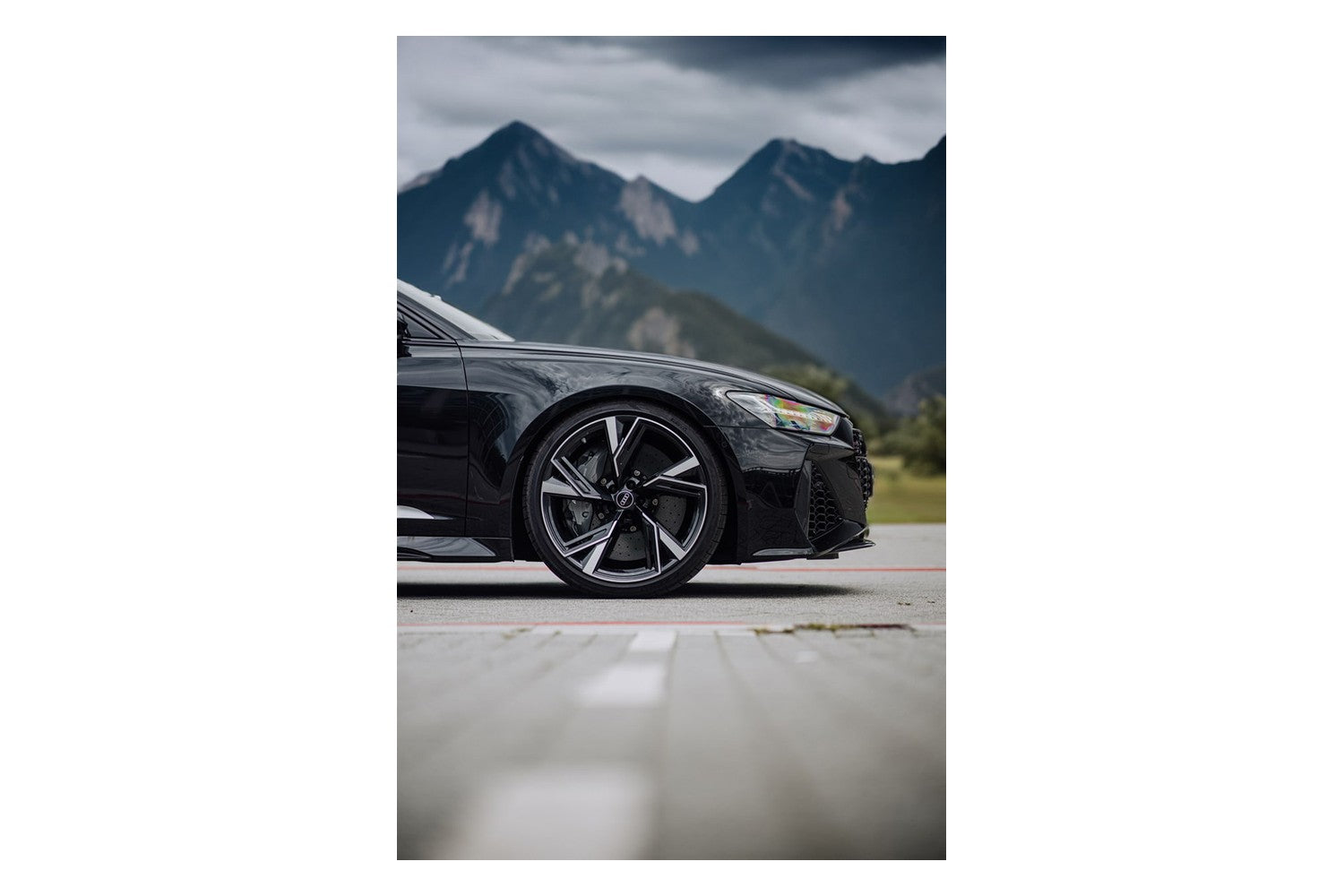 RacingLine Height Adjustable Lowering Links Audi C7 C8 Air Suspension