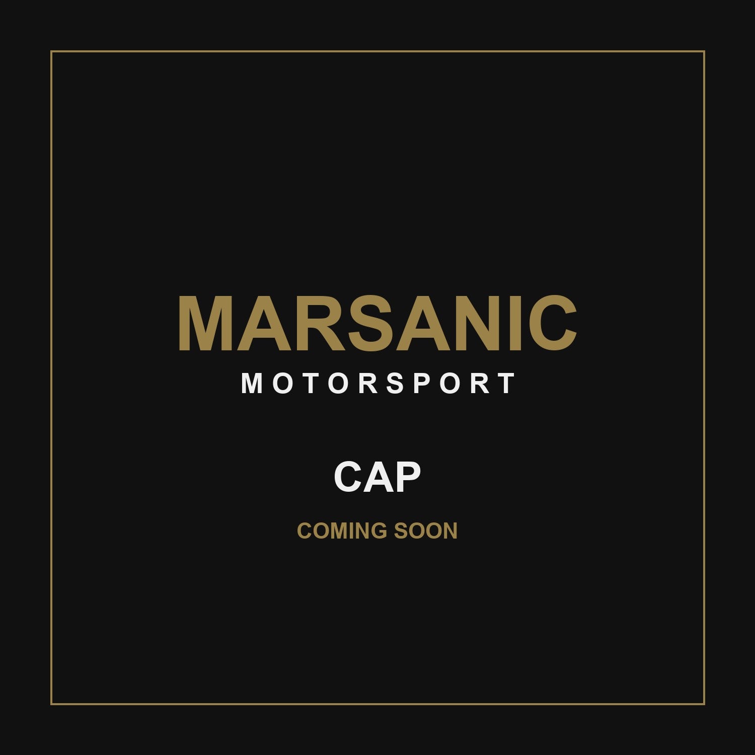Marsanic Motorsport Cap