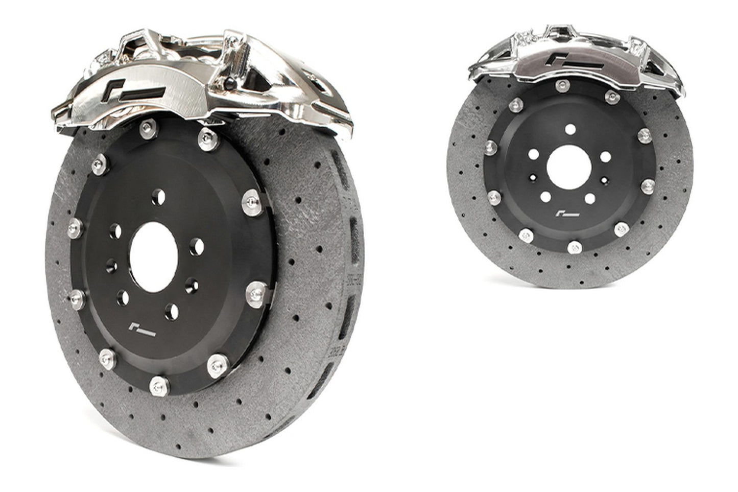 RacingLine Stage 3+ Carbon Ceramic Brake Kit 380mm PREMQB Floating 6 POT [VWR651001]