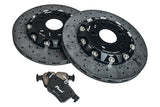 RacingLine Stage 3+ Performance Rear Carbon Discs and Pads / MQB EVO / Pads and Rotors 310x22mm [VWR680022]