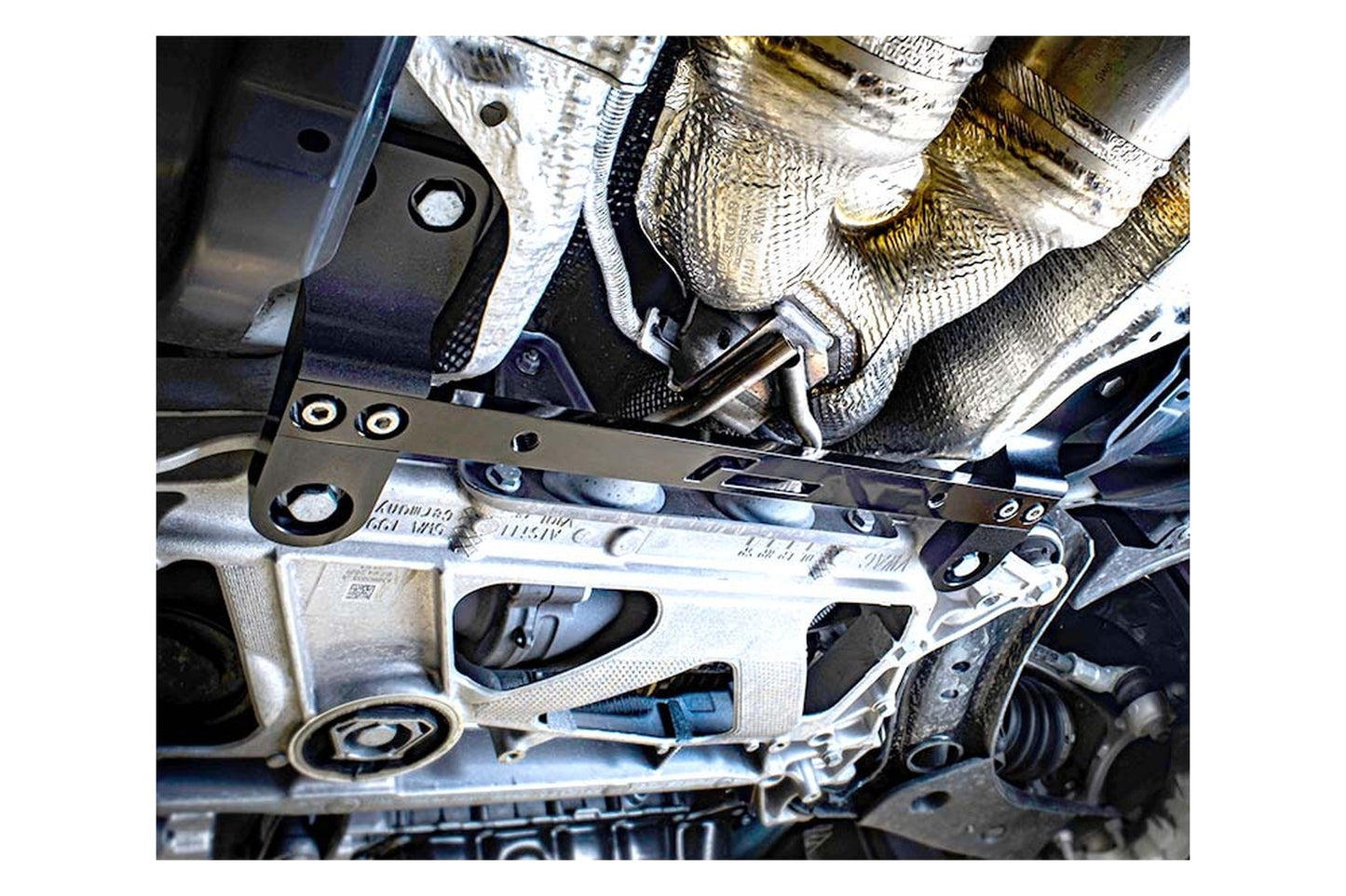RacingLine Subframe Brace For MQB & MQB EVO For Golf 7 R, 8 R, GTI, Audi A3, S3, RS3 [VWR810006]
