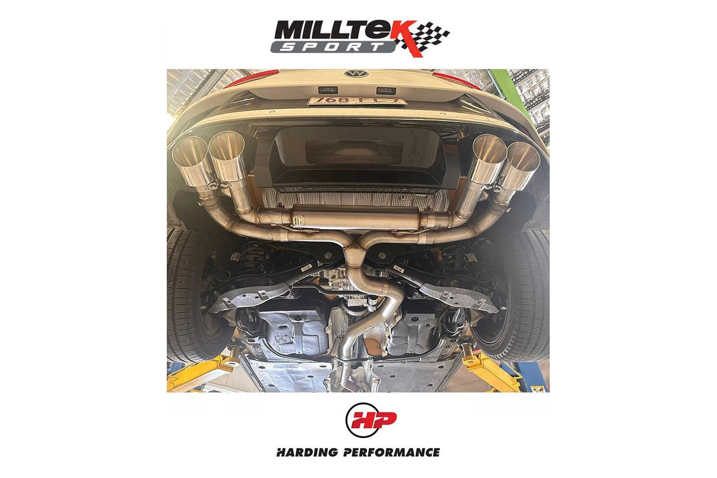 Milltek Sport exhaust system for Volkswagen T-Roc
