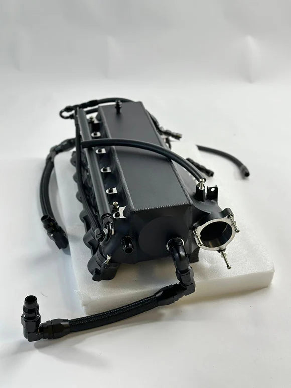 MODE Design Performance Port Injection Manifold w. Intercooler V2 for B58 Gen 2 Toyota Supra A90 J29
