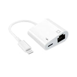 Lightning to Ethernet Adapter - RJ45 ENET LAN Network Adapter - Plug & Play with Charge Port - Supports 100Mbps - iPhone & iPad iOS 10.3.3 to iOS 14.8.1 - Tuning, Diagnostics & Coding via. Apple iPad or Android Device for BMW MINI Supra