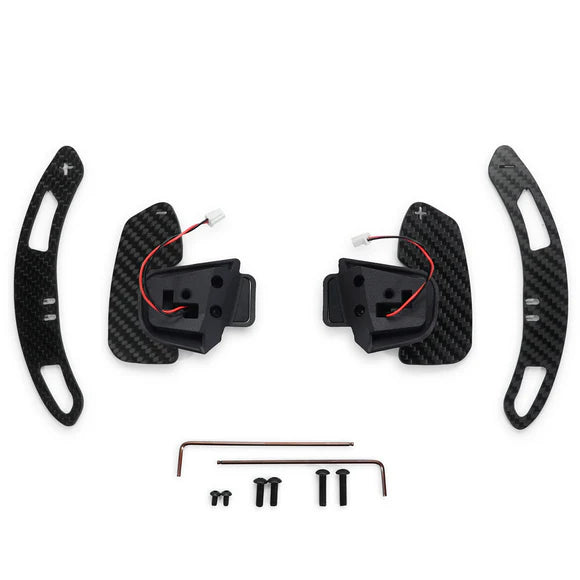MODE Design Magnetic GT3 Style Carbon Fiber Full Replacement Paddle Shifters (OEM Fit) for VW Golf MK8 GTI & R-Line Models (inc. CC, Passat, Tiguan, Polo) (2021-Present)