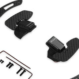 MODE Design Magnetic GT3 Style Carbon Fiber Full Replacement Paddle Shifters (OEM Fit) for VW Golf MK8 GTI & R-Line Models (inc. CC, Passat, Tiguan, Polo) (2021-Present)