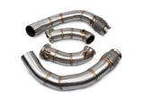 VR Speed Factory VRSF Racing Downpipes S63R 2018 – 2023 BMW M5 & M8 F90 F91 F92 F93 – 10152050, 10152055 & 10152060 - view 1