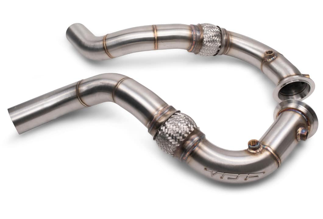 VR Speed Factory VRSF Racing Downpipes for V8 N63R 2017 – 2021 BMW M550i, 750i, 850i, X5 M50i, X6 M50i & X7 M50i G30 G05 G06 G07 G11 G31