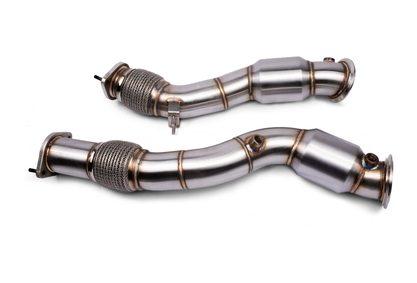VR Speed Factory VRSF Catted Downpipes for 2019 – 2024 BMW X3M & X4M S58 F97 F98