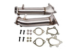 VR Speed Factory VRSF Nissan GTR 3.5″ Race Cast Bellmouth Downpipes – 20352010 - view 2