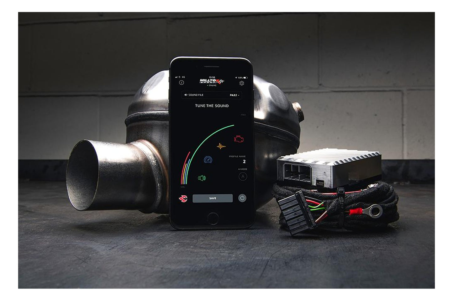 Milltek Sport Active Sound Control