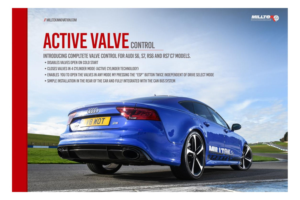Milltek Sport Active Valve Control for Audi SQ5