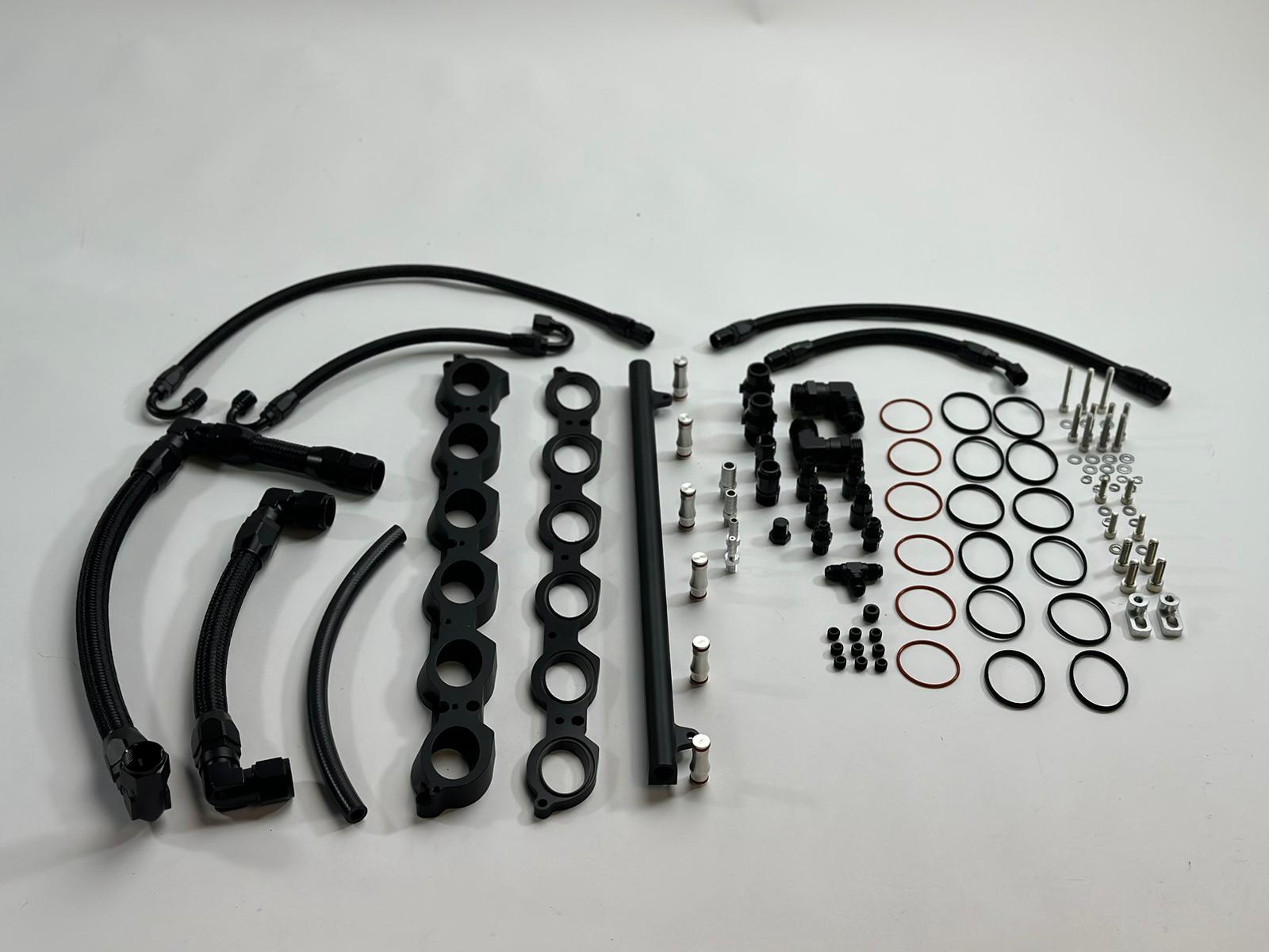 MODE Design Performance Port Injection Manifold w. Intercooler V2 for B58 Gen 2 Toyota Supra A90 J29