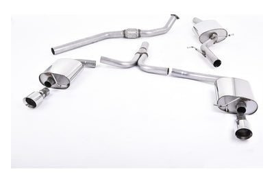Milltek Sport Cat-back for Audi A4 B8