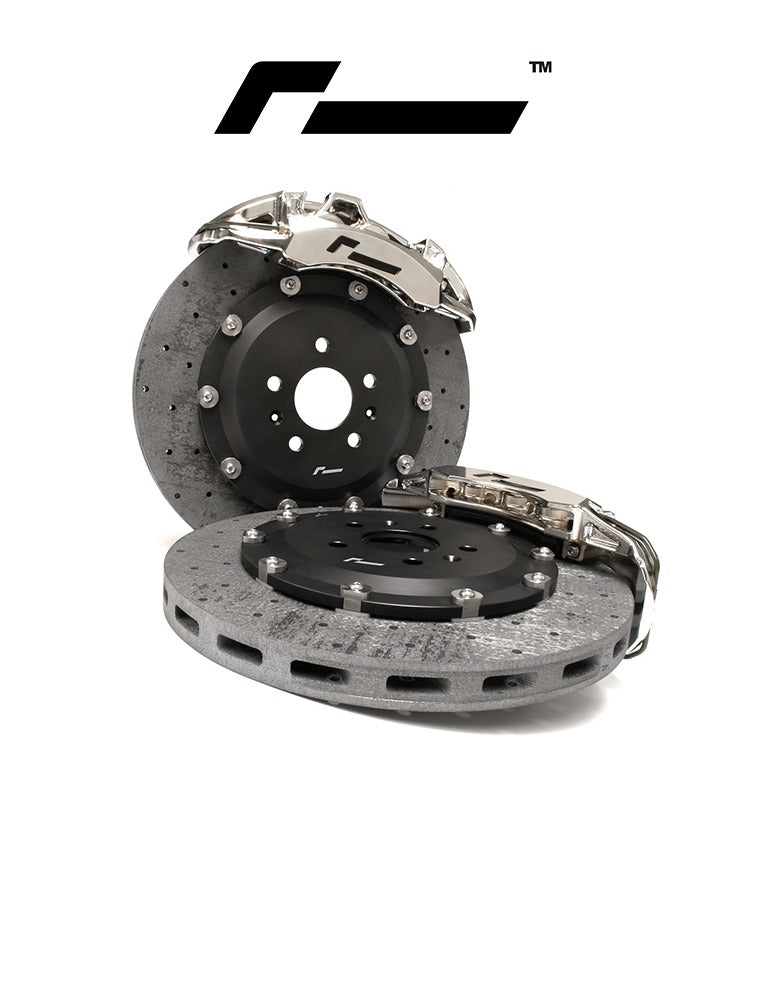 RacingLine Stage 3+ Carbon Ceramic Brake Kit 380mm MQB Floating 6 POT [VWR651000]