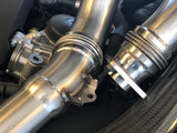 MODE Design 200cpsi Catted Downpipe w. Heatshield S55 BMW M3 F80 M4 F82 M2 Competition F87