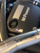 MODE Design 200cpsi Catted Downpipe w. Heatshield S55 BMW M3 F80 M4 F82 M2 Competition F87