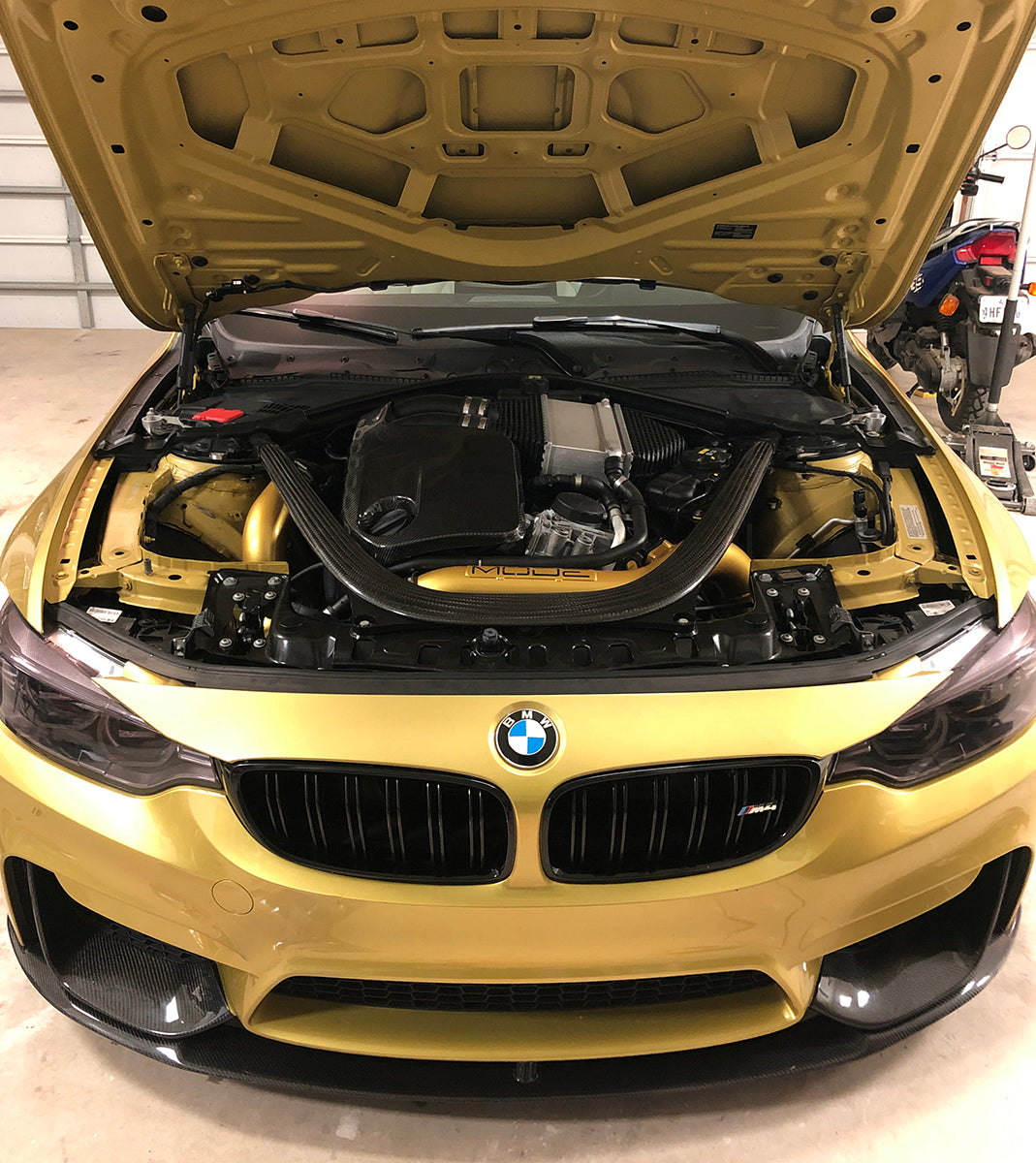 MODE Air+ Front Mounted Intake & Charge Pipe Kit for BMW M3 F80 M4 F82 F83 S55