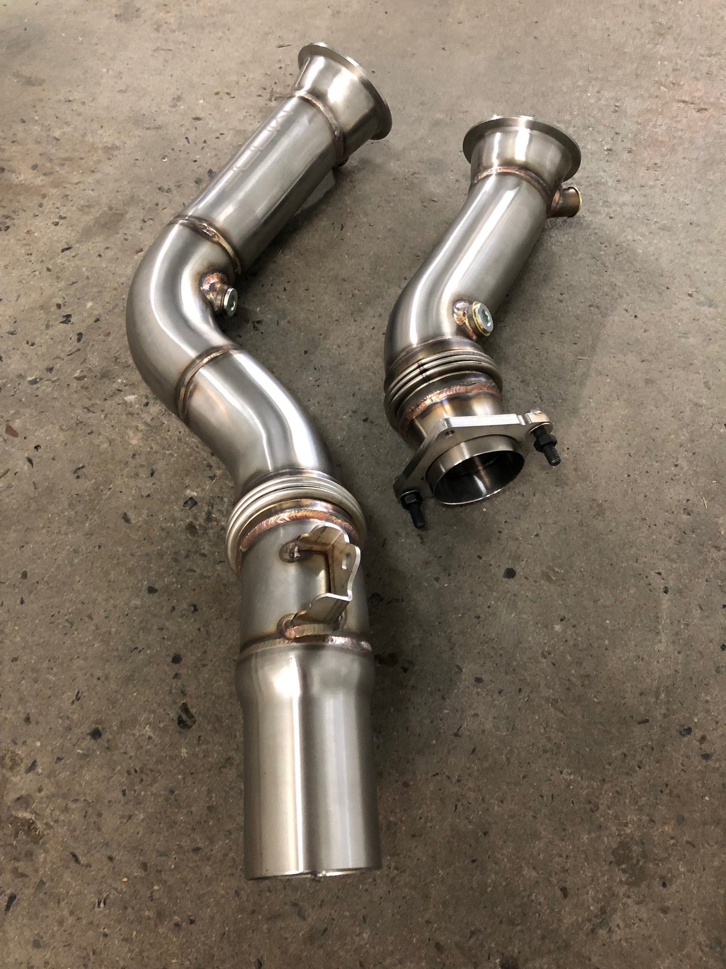 MODE Design Decatted Downpipe S55 BMW M3 F80 M4 F82 M2 Competition F87