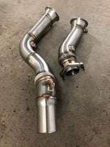 MODE Design Decatted Downpipe S55 BMW M3 F80 M4 F82 M2 Competition F87