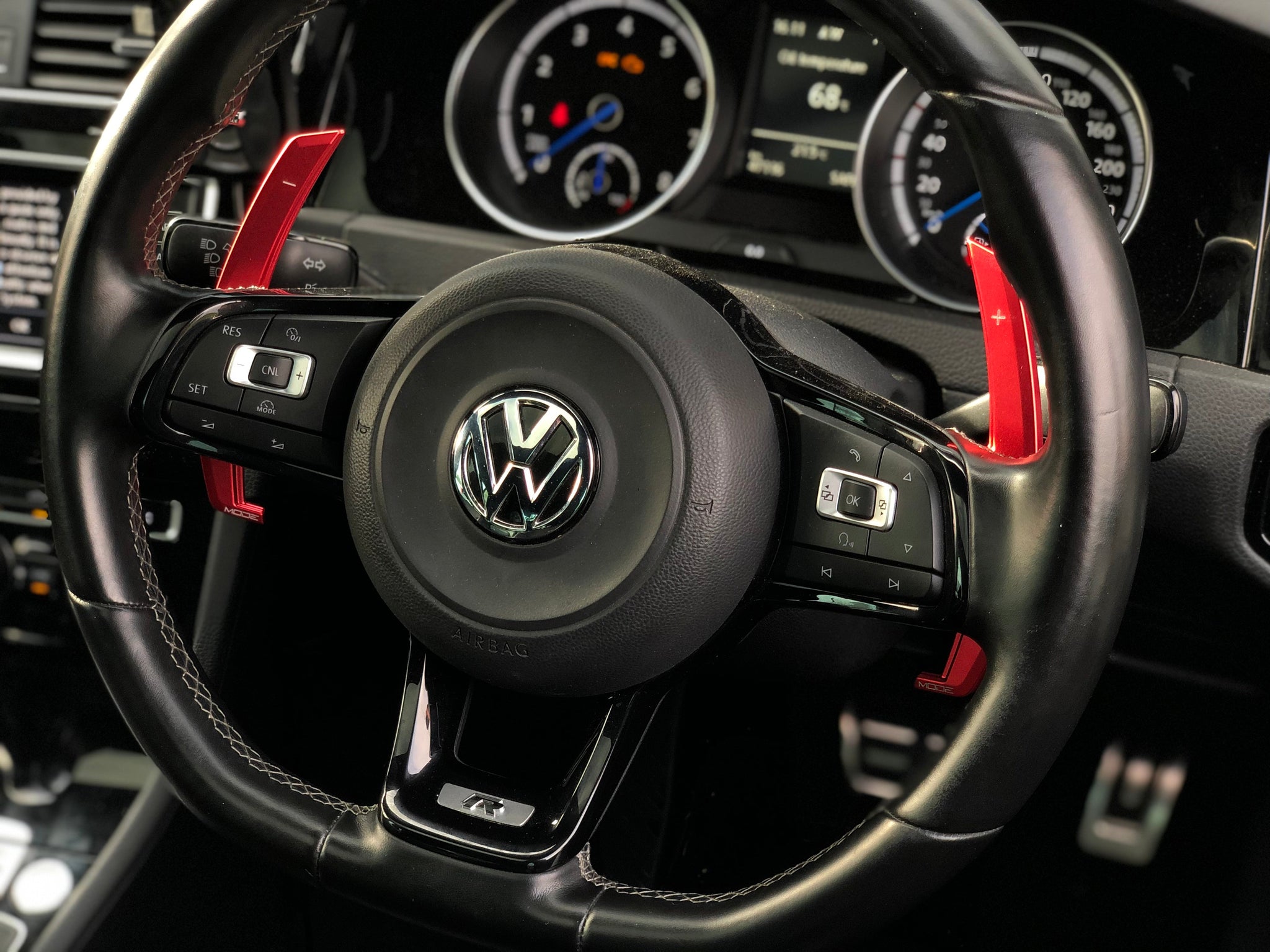 MODE Shift+ DSG Paddle Shifter (OEM Fit) for VW Golf R GTI MK7 MK7.5 / Polo GTI 6C AW / Scirocco R FL / & R-Line Models