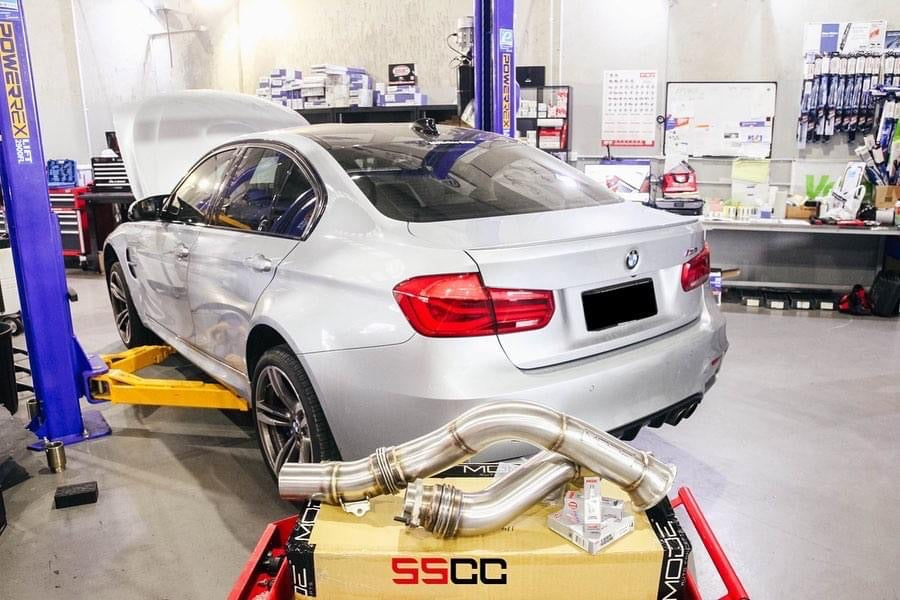 MODE Design Decatted Downpipe S55 BMW M3 F80 M4 F82 M2 Competition F87