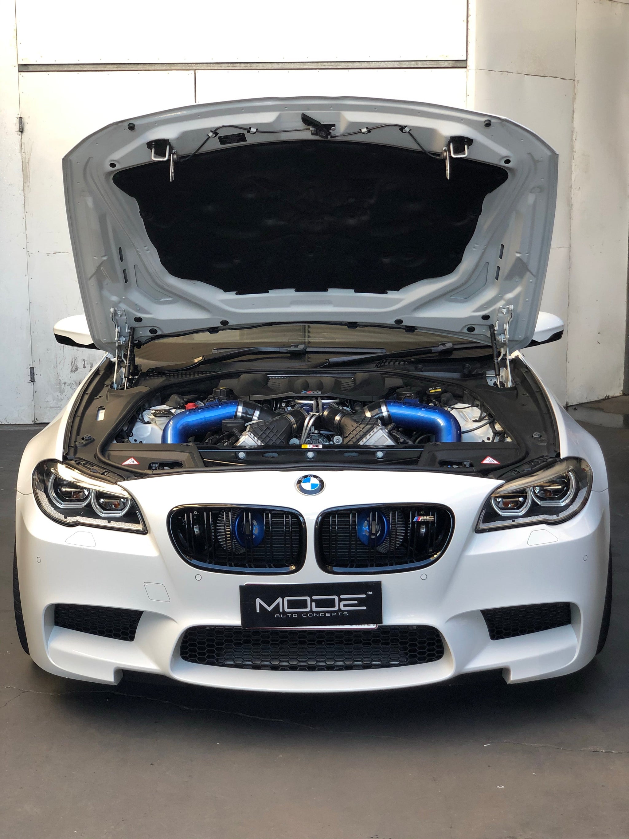 MODE Air+ Front Mounted Intake & Charge Pipe Kit for BMW M5 F10 M6 F06 F12 F13 S63 TU