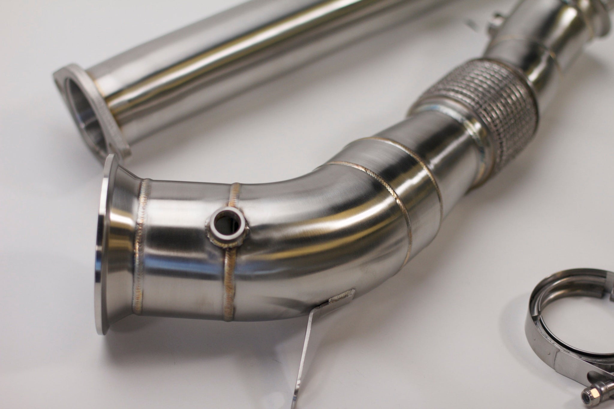 MODE Design Decatted Downpipe & Front Pipe for Toyota GR Yaris & Corolla 1.6 G16E - XP210 GZEA14