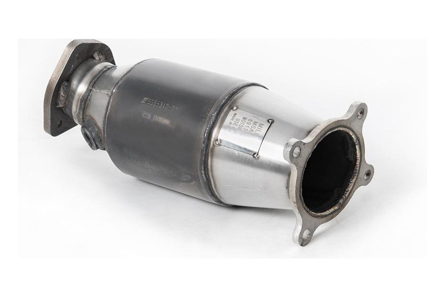 Milltek Sport Large Bore Downpipe and Hi-Flow Sports Cat for Audi A4 B9
