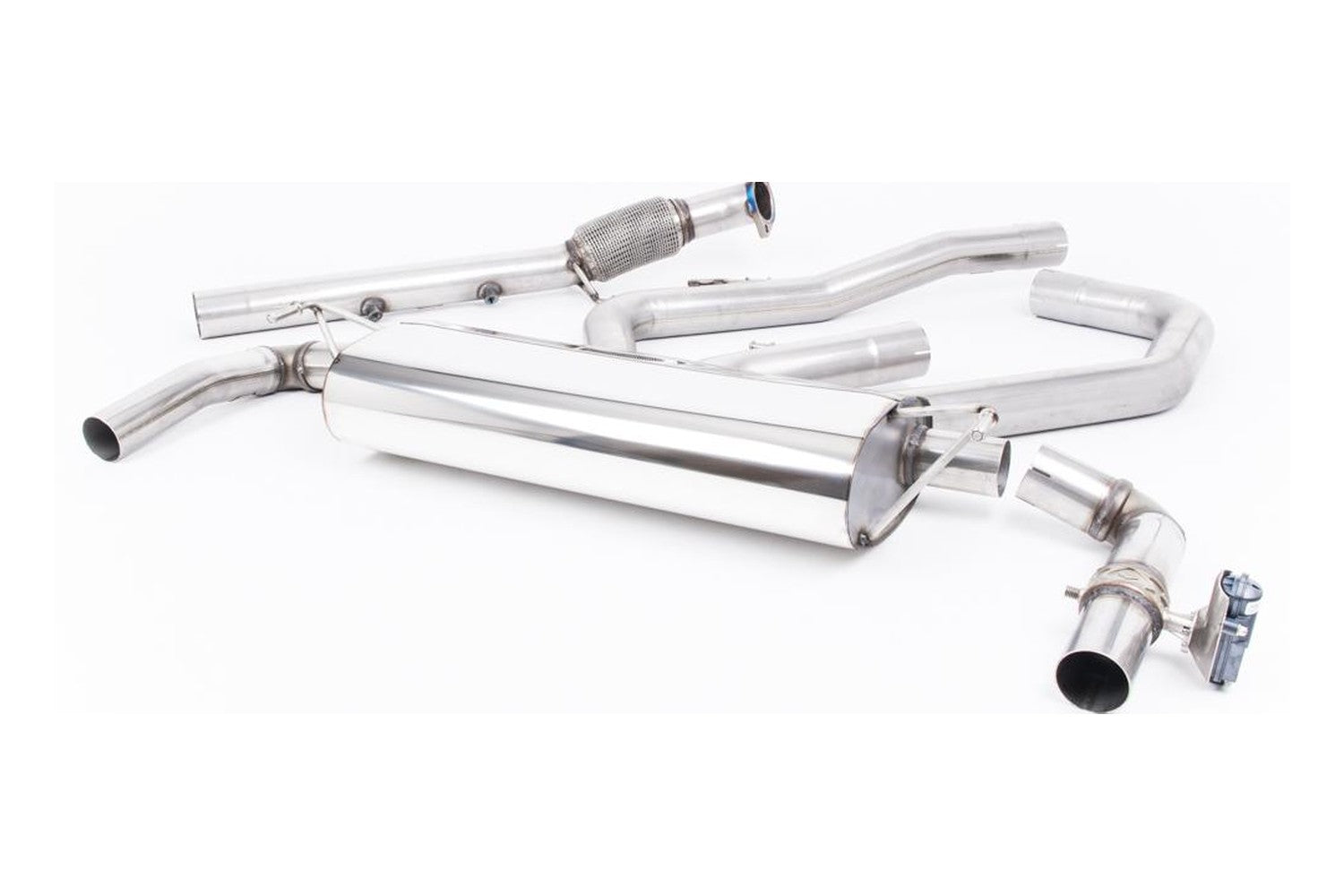 Milltek Sport Large Bore Downpipe and Hi-Flow Sports Cat for BMW Supra A90
