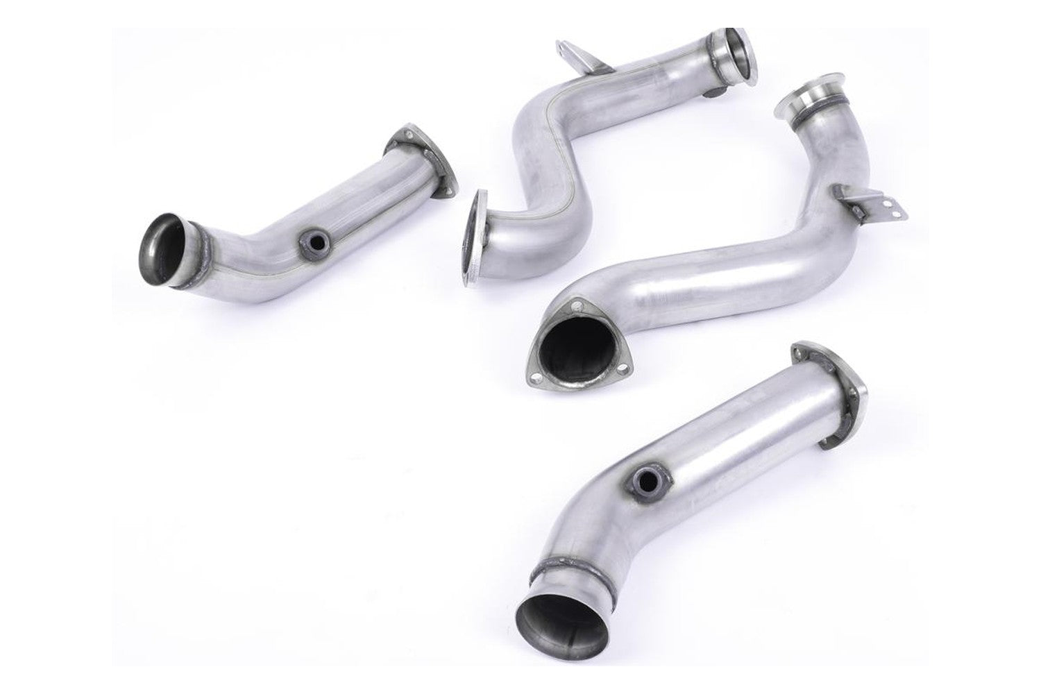 Milltek Sport Large-bore Downpipes and Cat Bypass Pipes for Mercedes C63