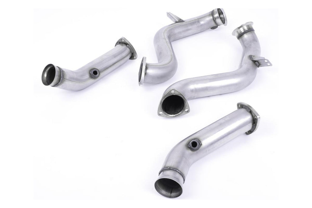 Milltek Sport Large-bore Downpipes and Cat Bypass Pipes for Mercedes C63