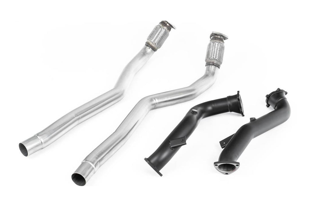 Milltek Sport Larger-bore 76mm Downpipes for Audi RS6/RS7 C7