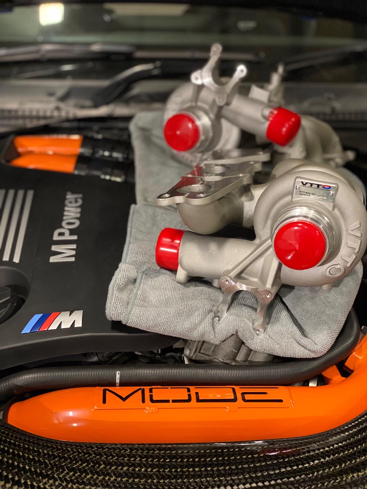 MODE Air+ Front Mounted Intake & Charge Pipe Kit for BMW M3 F80 M4 F82 F83 S55