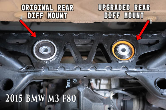 MODE x EEP Billet Diff Brace Kit S55 BMW M3 F80 M4 F82 M2 F87 inc. Competition