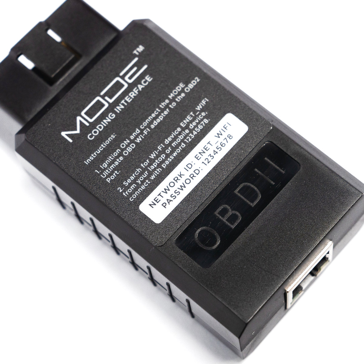 Bootmod3 Adapter MODE Ultimate OBD II - WiFi ENET Adapter for bootmod3 MHD xHP xD ...