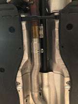 MODE Design Decatted 3.5" Downpipe V2 MQB AWD VW Golf MK8 R Audi S3 8Y 2.0T EA888