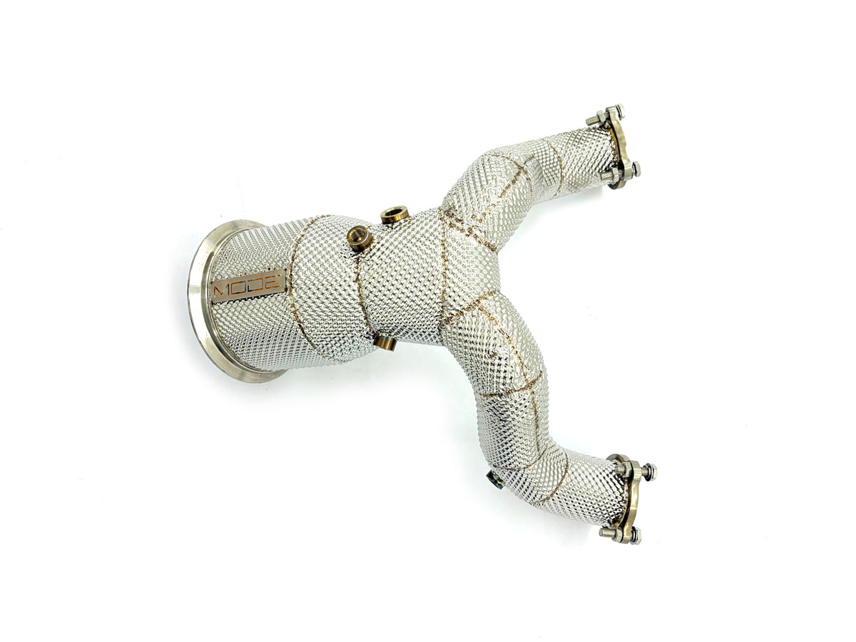 MODE Design 200cpsi Catted Downpipes for Audi S4 S5 B9
